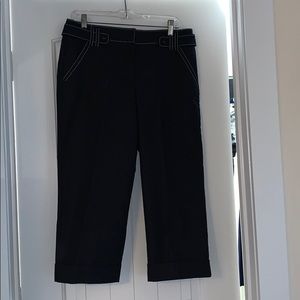 Ann Taylor Navy Blue Capri